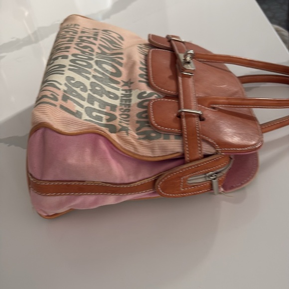 Free soul hand bag leather trimmed - Picture 7 of 10